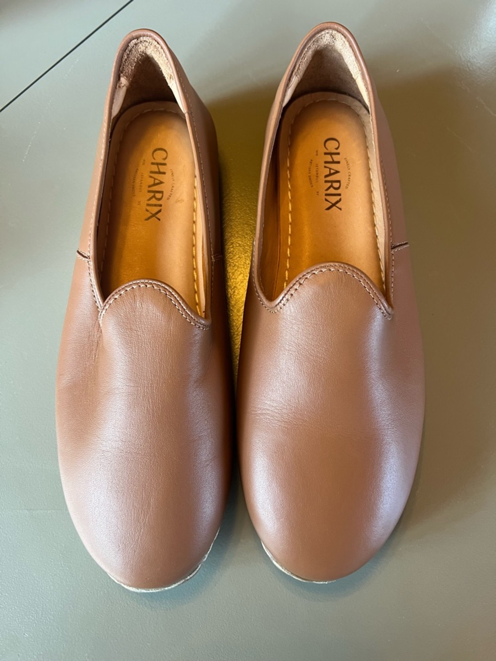 Charix Brown Slip-On Casual Loafers